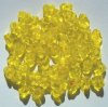 50 7mm Yellow Drop Flowers